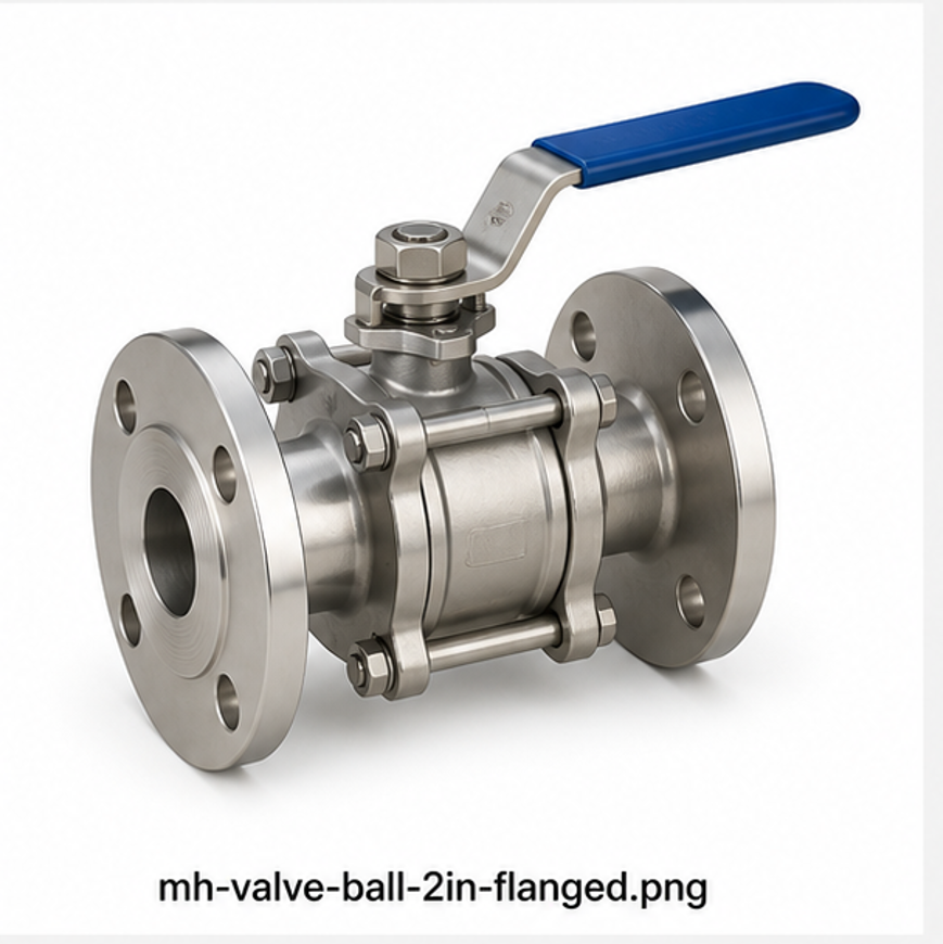 Ball Valve 2" Flanged Class 150